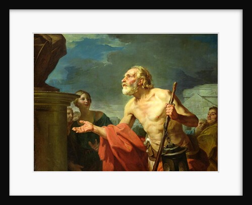 Diogenes Asking for Alms, 1767 by Jean Bernard Restout