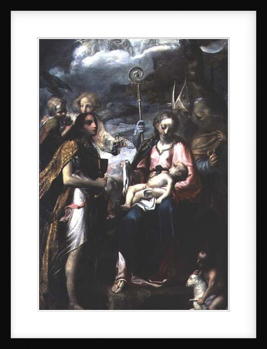 Virgin and Child and the Mystery of the Passion by Giambattista Tinti