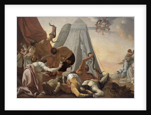 Israelites Afflicted with the Brazen Serpent by Simon Vouet