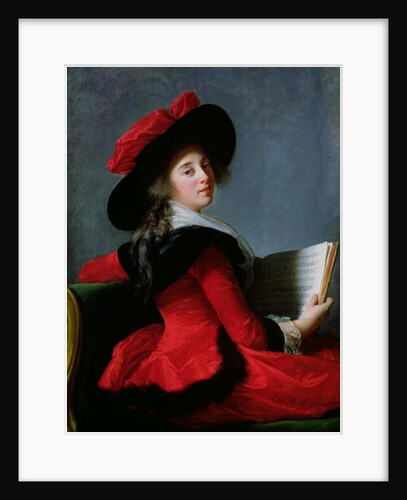 The Baroness of Crussol, 1785 by Elisabeth Louise Vigee-Lebrun