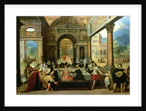 The Parable of the Prodigal Son, 1600-20 by Louis de Caullery