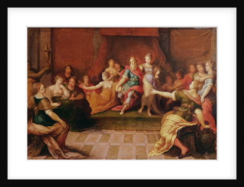 Solomon and his Women by Frans II the Younger Francken