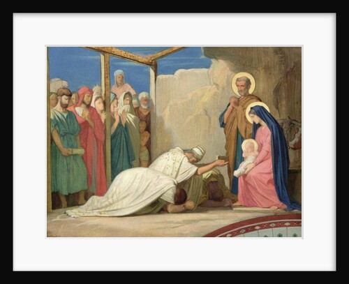 Adoration of the Magi, 1857 by Hippolyte Flandrin