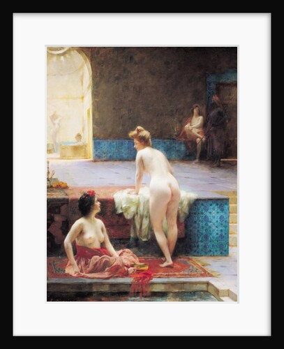 The Turkish Bath, 1896 by Serkis Diranian