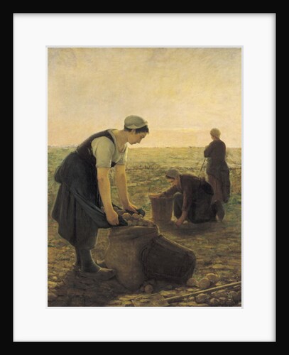 The Potato Harvest by Ernest Masson