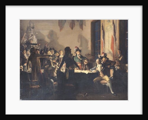 The Night of the 8th and 9th Thermidor, 27th to 28th July 1794 by Jean Joseph Weerts