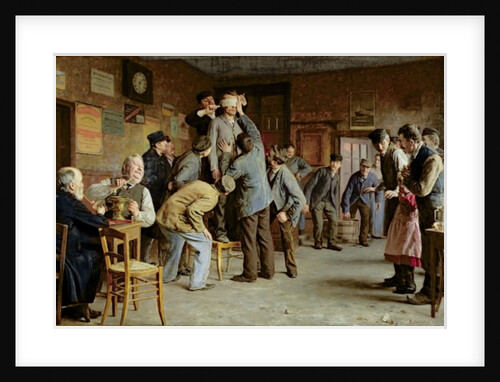 The Unexpected Foot Bath, 1895 by Remy Cogghe
