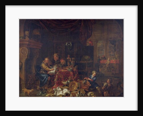 The Moneylenders by Leonard Bramer