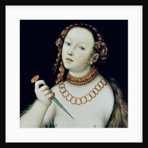 The Suicide of Lucretia, 1538 by Lucas the Elder Cranach