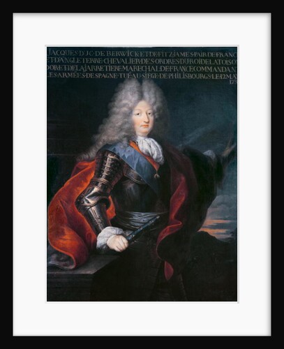 James Stuart Fitzjames 1st Duke of Berwick by Hyacinthe Francois Rigaud