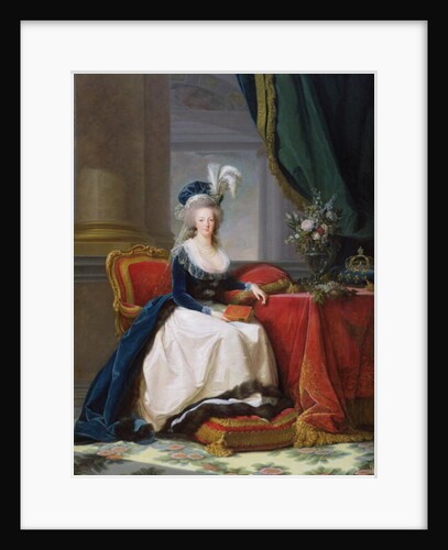 Marie-Antoinette, 1788 by Elisabeth Louise Vigee-Lebrun