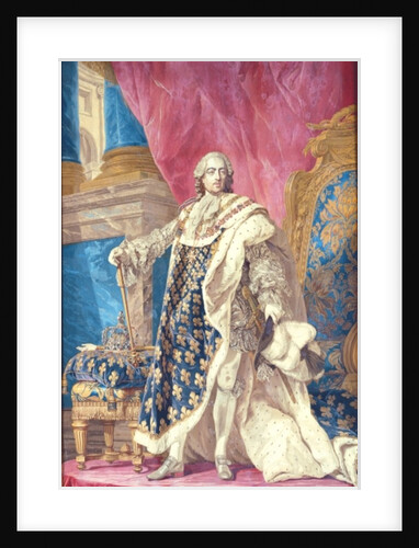 Louis XV in Coronation Robes by French School