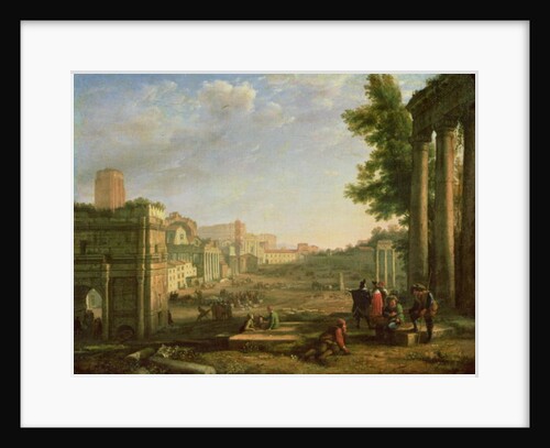 View of the Campo Vaccino, Rome, 1636 by Claude Lorrain
