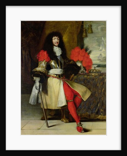 Seated Portrait of Louis XIV after 1670 by French School
