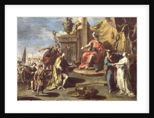 The Continence of Scipio by Giovanni Battista Pittoni