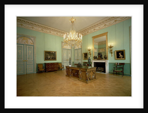 View of the Salon of the Musee Marmottan Monet, Paris, 18th-19th century by Anonymous