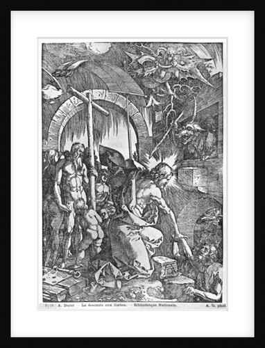 The descent of Christ into Limbo by Albrecht Dürer or Duerer