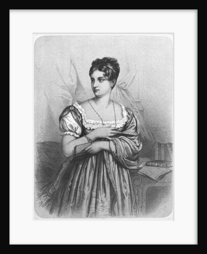 Mademoiselle George, engraved by J. Champagne by French School