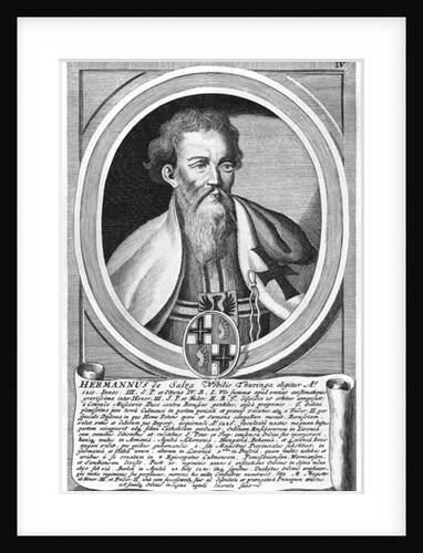 Hermann of Salza by German School
