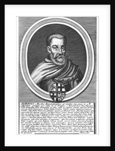 Albert of Brandenburg by German School