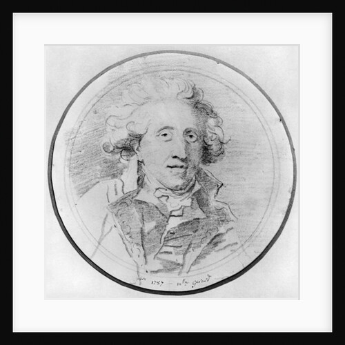 Portrait presumed to be Jean-Honore Fragonard 1787 by Marguerite Gerard