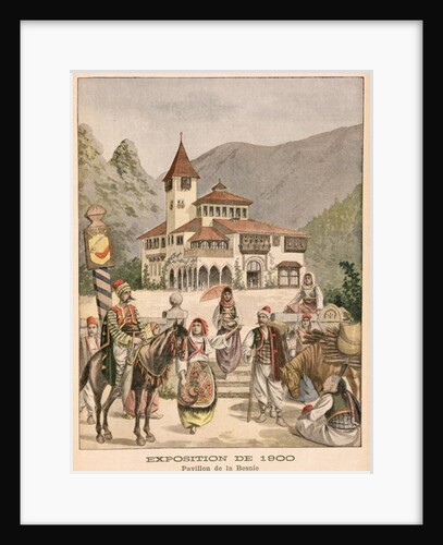 The Bosnian Pavilion at the Universal Exhibition of 1900, Paris by French School