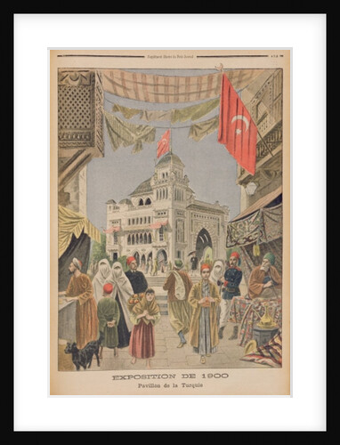 The Turkish Pavilion at the Universal Exhibition of 1900, Paris by French School