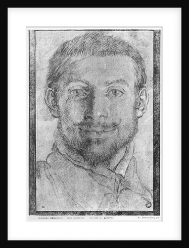 Self portrait by Annibale Carracci