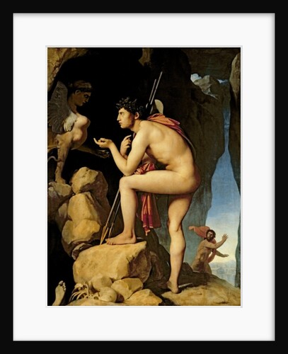 Oedipus and the Sphinx, 1808 by Jean Auguste Dominique Ingres
