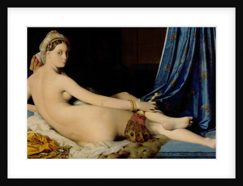 The Grande Odalisque, 1814 by Jean Auguste Dominique Ingres