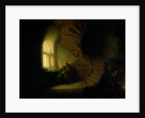 Philosophe en méditation, 1632 by Rembrandt Harmensz. van Rijn