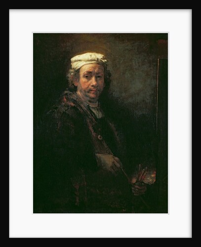 Portrait of the Artist at his Easel, 1660 by Rembrandt Harmensz. van Rijn