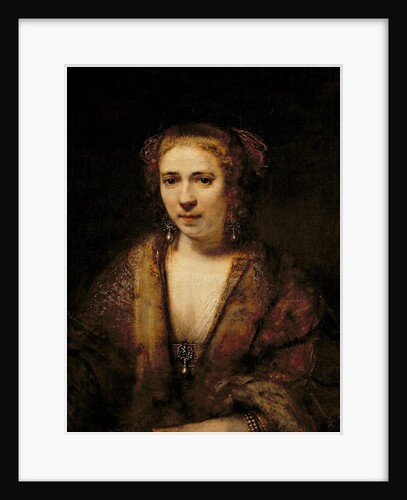 Portrait of Hendrikje Stoffels by Rembrandt Harmensz. van Rijn