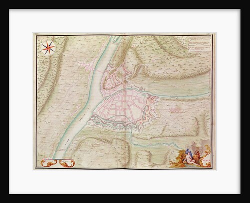 Namur and the surrounding area by French School