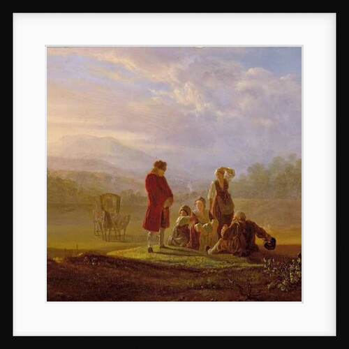 Voltaire Conversing with the Peasants in Ferney by Jean Huber