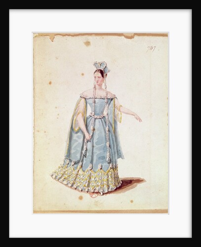 Mademoiselle Georges in 'Isabeau de Baviere' by French School