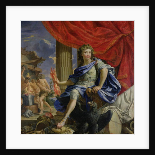 Louis XIV as Jupiter Conquering the Fronde, 1648-67 by Charles Poerson