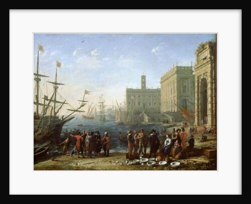 Harbour Scene, 17th century by Claude Lorrain