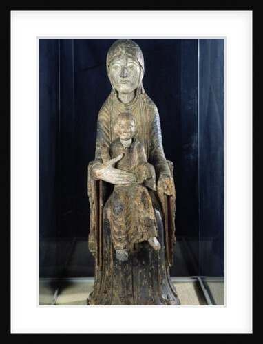 Virgin and Child in Majestd, from Forez by French School