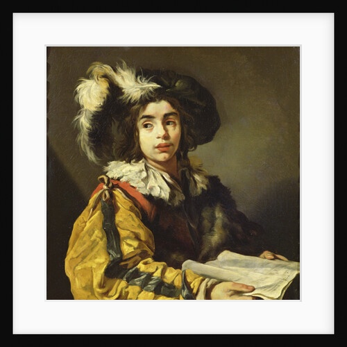 The Young Singer by Claude Vignon