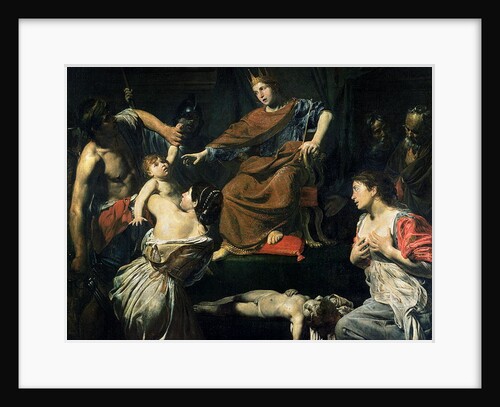 The Judgement of Solomon by Valentin de Boulogne