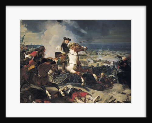 Battle of the Dunes, 14th June 1658, 1837 by Charles-Philippe Lariviere