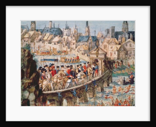 The Royal Entry Festival of Henri II into Rouen, 1st October 1550 by French School