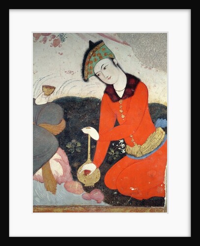 Courtier at the Court of Shah Abbas I by School Persian