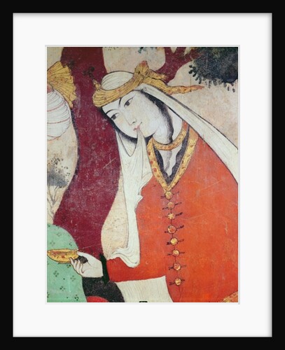 Woman from the Court of Shah Abbas I, 1585-1627 by School Persian