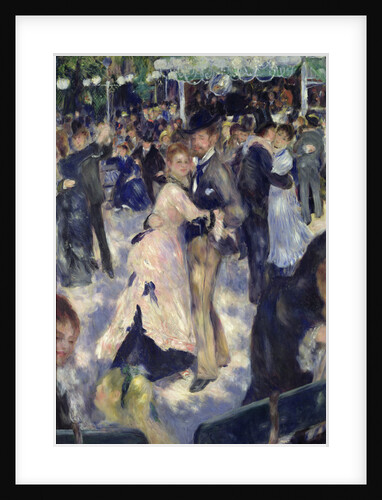 Ball at the Moulin de la Galette, 1876 by Pierre Auguste Renoir