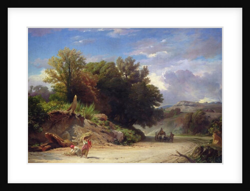 Landscape on the Outskirts of Rome, 1853 by Jean Achille Benouville