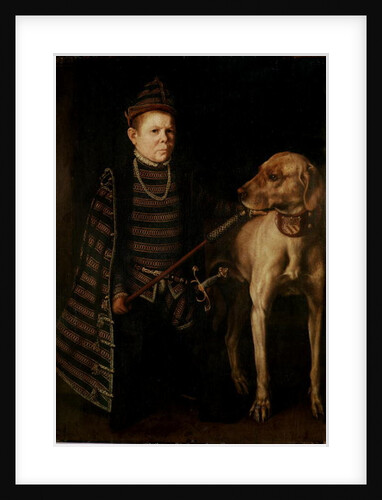 The Dwarf of Cardinal Granvelle, c.1560 by Anthonis van Dashorst Mor