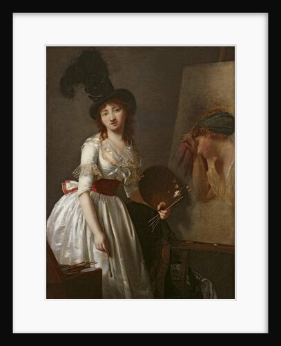 Portrait of a female painter, pupil of David by Aimee Duvivier