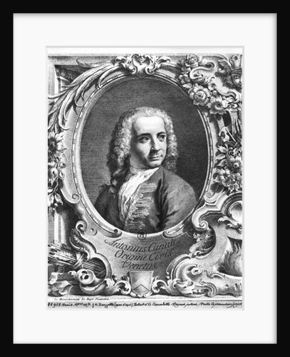 Portrait of Antonio Canaletto by Giambattista Piazzetta